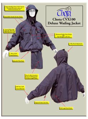 chota CVX100 fishing jacket